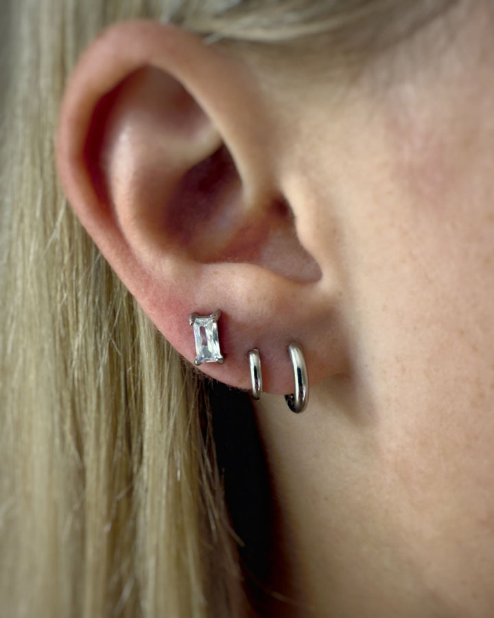 Boucles d'oreilles créoles Cap moyennes
