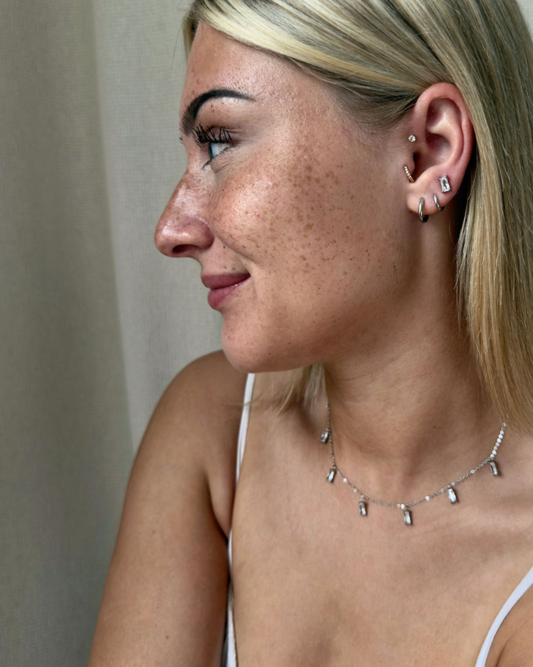 Boucles d'oreilles créoles Cap moyennes