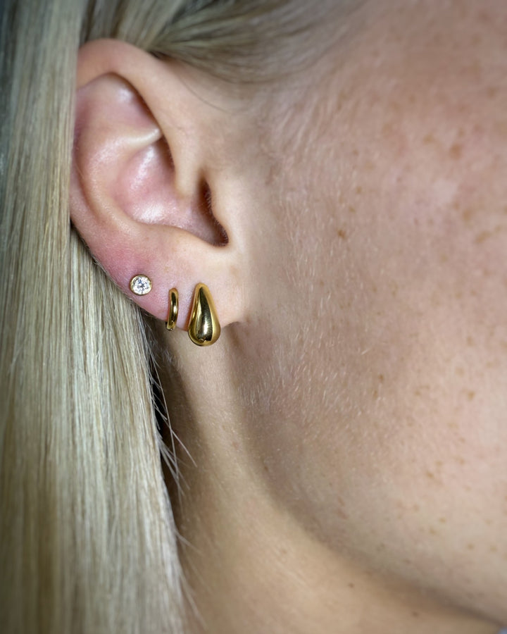 Boucles d'oreilles créoles Cap mini