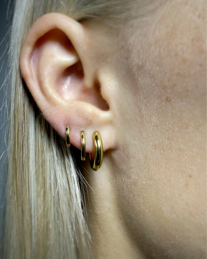 Boucles d'oreilles créoles Cap grandes