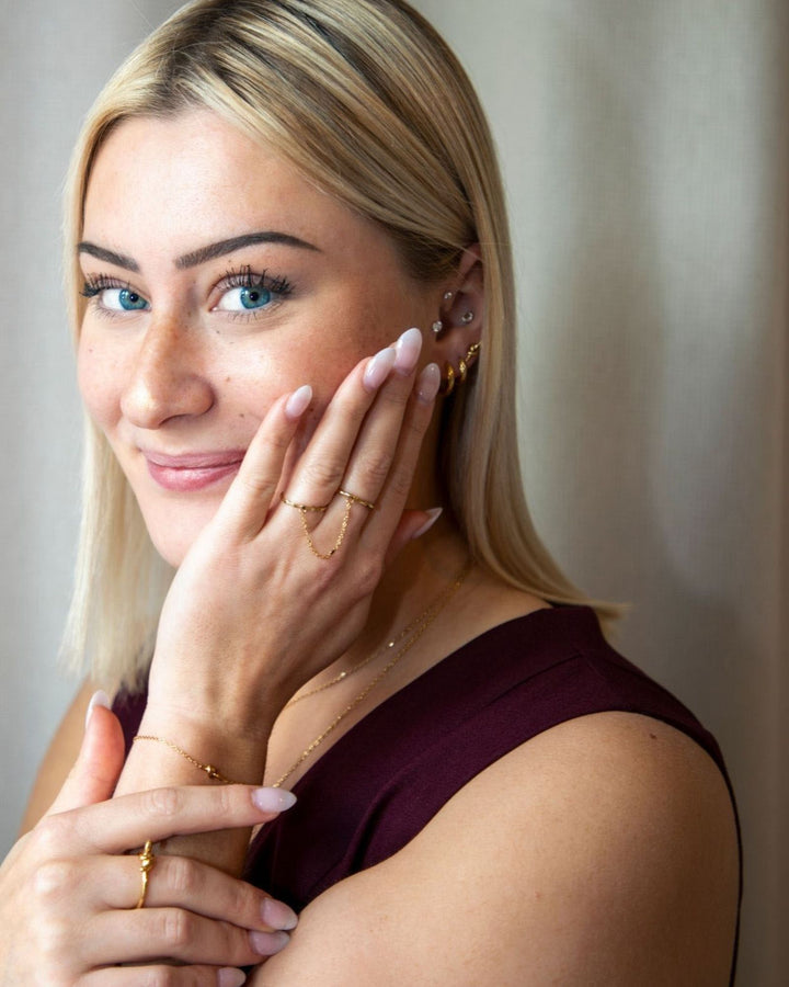 Boucles d'oreilles créoles Portobello moyenne